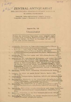 Nr. 742: Theologie