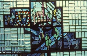 Klaus-Groth-Schule: Glasmosaik (Siegfried Assmann)