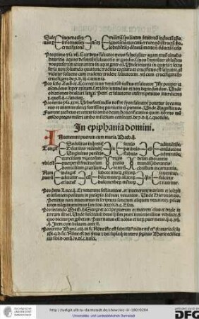 In epiphania domini.