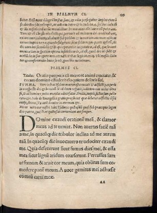 Psalmus CI. - Psalmus CX.
