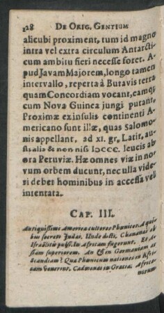 Cap. III. Antiquißimi Americae cultores Phoenices ...