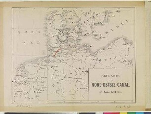 SEEKARTE zum NORD-OSTSEE-CANAL.