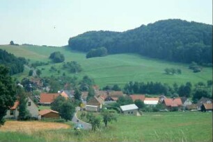 Blick auf einen Teil des Ortes