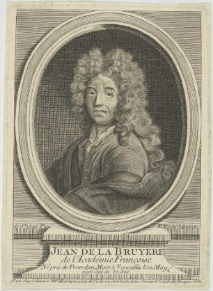 Bildnis des Jean de la Bruyere