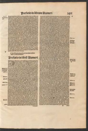 Prefatio in librum Numeri
