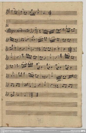 15. Allegro moderato, F-Dur