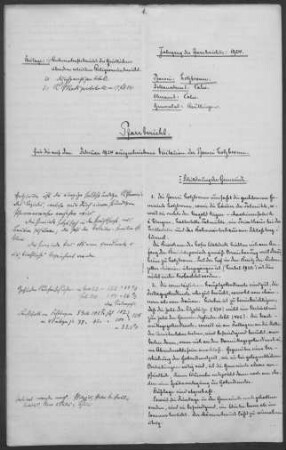 Holzbronn: Pfarrbericht 1924