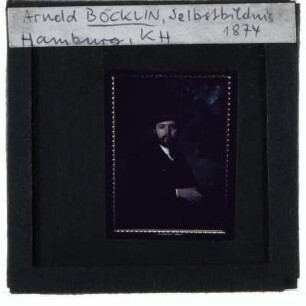 Böcklin, Selbstbildnis mit Hut