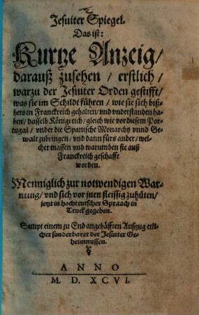 Jesuiter Spiegel