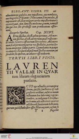 Lavrentii Vallae in qvartum librum elegantiarum