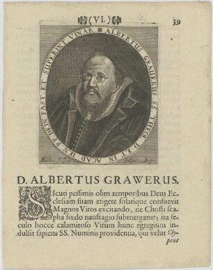 Bildnis des Albertus Grauerus