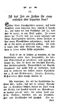 Ist das Zett ein Zeichen für einen einfachen oder doppelten Laut?