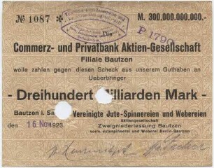 300 Milliarden Mark