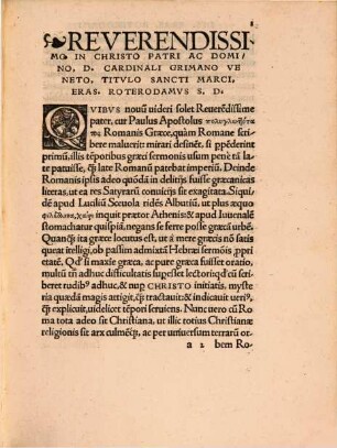 In Epistolam Pavli Apostoli Ad Romanos Paraphrasis