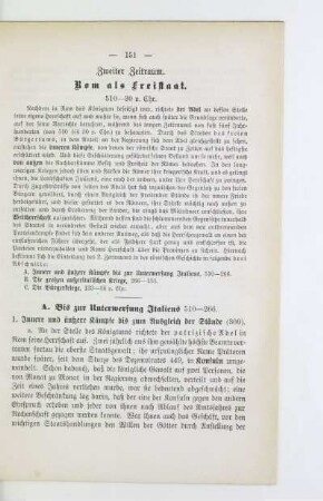 A. Bis zur Unterwerfung Italiens 510-266