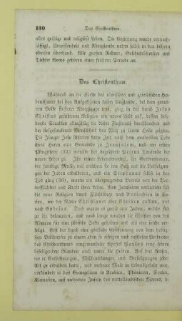 Das Christenthum
