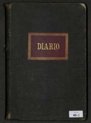 Reisetagebuch von Richard Junger an Bord S.M.S. "Leipzig" vom 24. Mai 1890 - 26. Juni 1892, [handschriftliches Original], 200 S. paginiert, 1 unpaginiert