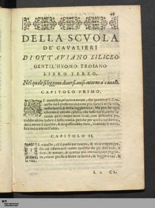 Terzo Libro