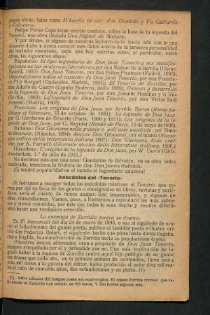 Anécdotas del "Tenorio"