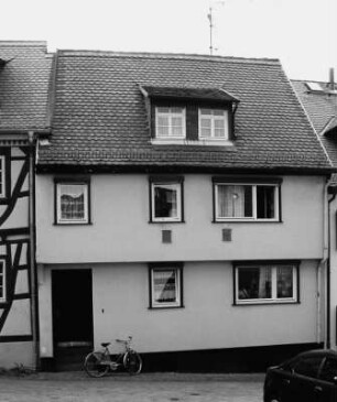 Fachwerkwohnhaus; Bad Homburg, Rind´sche-Stift-Straße 1