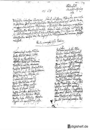 15: Brief von Pauline Prinzessin von Anhalt-Bernburg; verh. Fürstin zur Lippe an Johann Wilhelm Ludwig Gleim