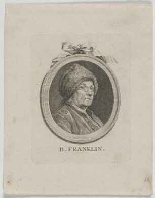 Bildnis des B. Franklin