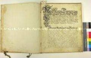 Wagner-Ordnung von Maria Theresia Kaiserin des Heiligen Römischen Reiches