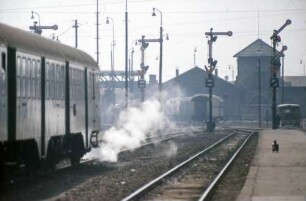 Crailsheim Bahnsteig Ausfahrsignale Wasserstation