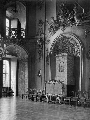 Rudolstadt. Schloss Heidecksburg. Festsaal (1745-1750; G. H. Krohne, A. Pedrozzi)