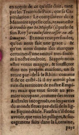 Mémoire du Roy Tres-Chrestien à l'abbé de Gravel
