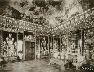 Berlin, Schloss Charlottenburg, Porzellankabinett, R. 95.