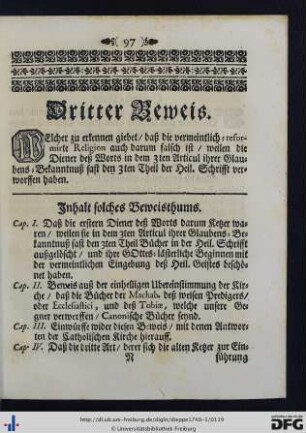 Dritter Beweis.