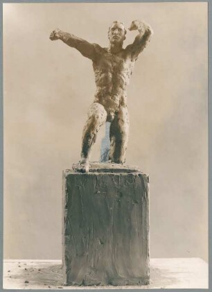 Entwurf für Krieger-Ehrenmal Stralsund II, 1934/35, Gips