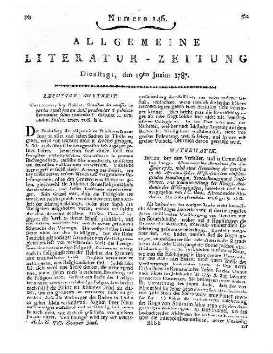 Astronomisches Jahrbuch nebst einer Sammlung der neuesten in die astronomischen Wissenschaften einschlagenden Abhandlungen, Beobachtungen und Nachrichten. Für das Jahr 1789. Hrsg. von J. E. Bode. Berlin: Verf.; Berlin: Lange 1786