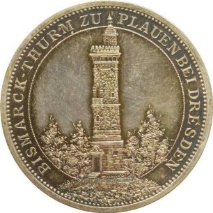 Dresden - Weihe des Bismarckturms in Plauen