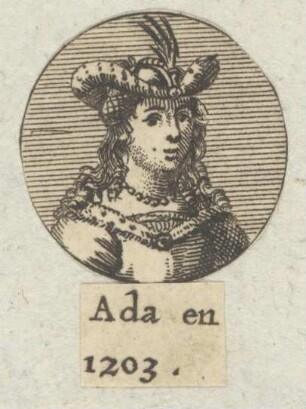Bildnis der Gräfin Ada von Holland
