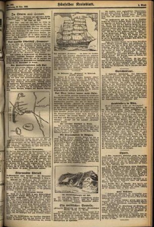Zweite Ausgabe vom Donnerstag, den 29. November 1928.