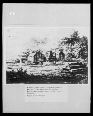 Der jüdische Friedhof 'Beth Hain' in Ouderkerk an der Amstel