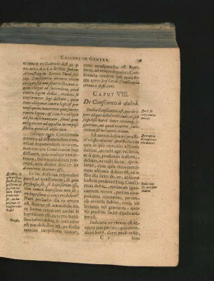 Caput VIII. De Conscientia dubia.