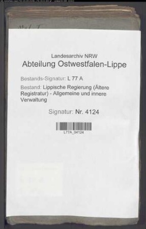 Teilung der Heide bei Bexterhagen, Bd. 1