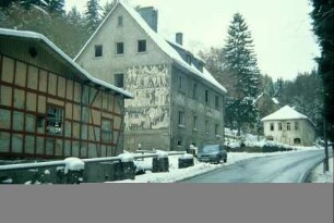 Gebäude des ehemaligen Erholungsheims "Finkenmühle", leerstehend