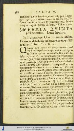 Feriae post cinerum