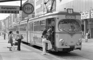 100jähriges Jubiläum der Karlsruher Straßenbahn