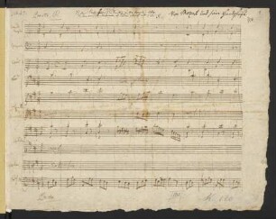Sinfonien. Auszüge; orch; D-Dur; KV 120 (111a)