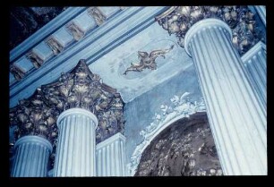Vorsaal Decke/Säulen 13.5.61