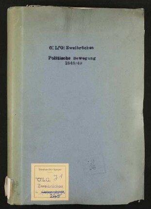 Faszikel 2, Teil 1