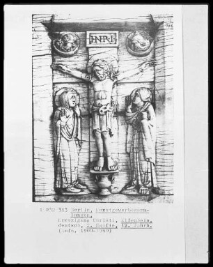 Kreuzigung Christi mit Maria und Johannes