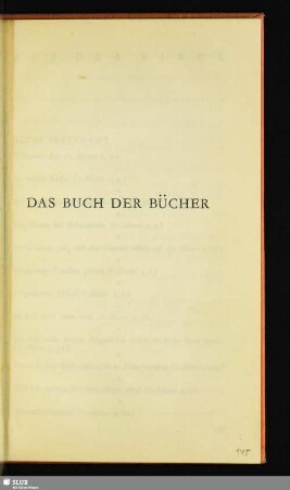 Das Buch Der Bücher