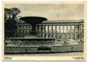 Brunnen im Sachsenpark in Warschau