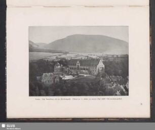Goslar. Das Kaiserhaus mit der Ulrichskapelle. Erbaut im 11. Jahrh., in neuerer Zeit (1867–1878) wiederhergestellt